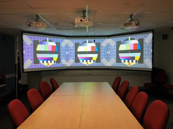 Triple projectors for Defence NSW – Mr AV